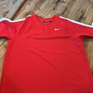 Nike men’s Red baseball shirt/jersey